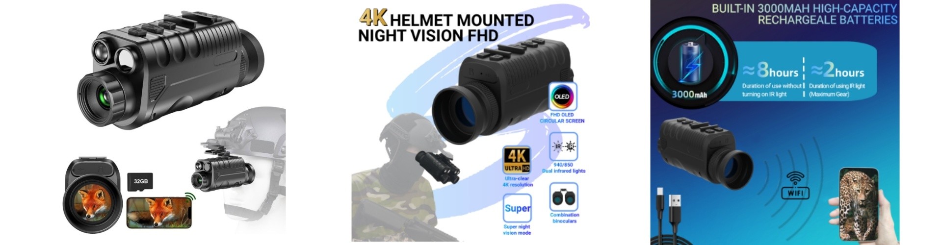 Kalite Night Vision Goggles Fabrika