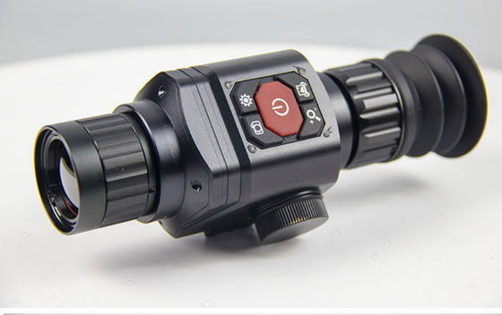 Av tüfeği kapsamı 384x288 kızılötesi çözünürlük ve 200 ~ 400 ° odak ayar için 1024x768 optik çözünürlük